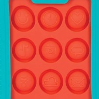 Inel gingival Nuby Phone Sensory Popper Teething Toy 3m (NV06030) imaginea #2 — magazin online Desire.md