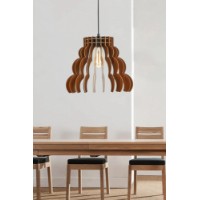 Lustră Opviq Cloudy Walnut