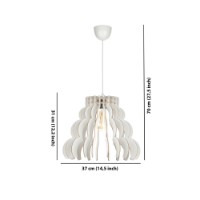 Lustră Opviq Cloudy White imaginea #6 — magazin online Desire.md