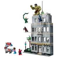 Set de construcție Lego Avengers: Spider-Man vs. Hulk Epic Clash (76350)