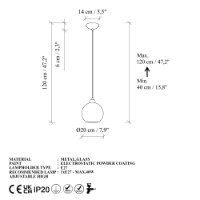 Lustră Opviq Benek 20-14311 imaginea #9 — magazin online Desire.md