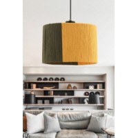 Lustră Opviq Cane Green Yellow