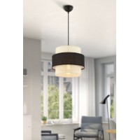 Lustră Opviq Cascade White Black