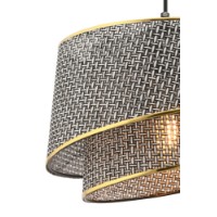 Люстра Opviq Barette Hazeran Grey Gold фото №4 — интернет-магазин Desire.md