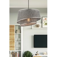 Lustră Opviq Barette Hazeran Grey Silver