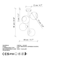 Lustră Opviq Benek 15 14506 imaginea #9 — magazin online Desire.md