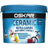 Vopsea Oskar Ceramic Ultra Lavabil Satin Baza TR 2.5L (CG440707)