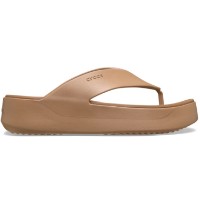 Șlapi pentru femei Crocs Getaway Platform Flip Brown, s.36-37 imaginea #1 — magazin online Desire.md