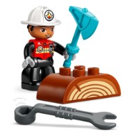 Set de construcție Lego Duplo: Fire Truck With Hose And Fir (10473) imaginea #3 — magazin online Desire.md