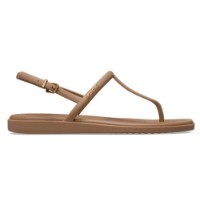 Sandale de dame Crocs Miami Thong Flip Milk Chocolate, s.37-38