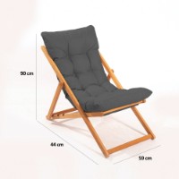 Set mobila de grădină Hanah Home My005 Grey imaginea #7 — magazin online Desire.md