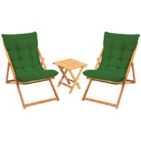 Set mobila de grădină Hanah Home My005 Green imaginea #2 — magazin online Desire.md