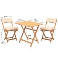 Set mobila de grădină Hanah Home My003A imaginea #8 — magazin online Desire.md