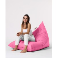 Fotoliu puf Atelier Del Sofa Pyramid Big Bed Pouf Pink imaginea #5 — magazin online Desire.md