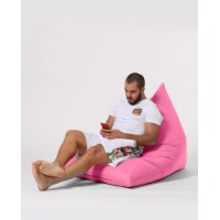 Fotoliu puf Atelier Del Sofa Pyramid Big Bed Pouf Pink imaginea #13 — magazin online Desire.md