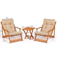 Set mobila de grădină Hanah Home My007 imaginea #10 — magazin online Desire.md