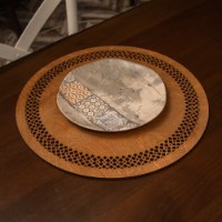Подставки под тарелки Hermia Seljuk Walnut фото №4 — интернет-магазин Desire.md