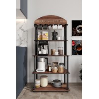 Dulap bucatarie Hanah Home Time Walnut imaginea #2 — magazin online Desire.md