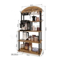 Dulap bucatarie Hanah Home Time Walnut imaginea #4 — magazin online Desire.md