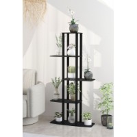 Suport pentru flori Hanah Home Gardenia Flower Bed Black