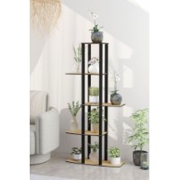 Suport pentru flori Hanah Home Gardenia Flower Bed Oak