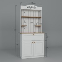Bufet bucatarie Hanah Home Lucas 1600-93 imaginea #7 — magazin online Desire.md