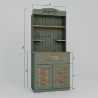 Bufet bucatarie Hanah Home Lucas 1600-129 imaginea #7 — magazin online Desire.md