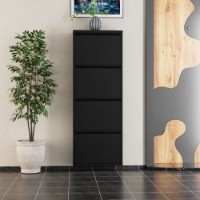 Обувница Hanah Home 4 Piece Metal Black