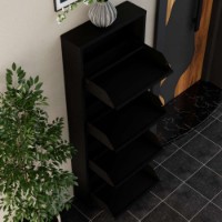 Обувница Hanah Home 4 Piece Metal Black фото №5 — интернет-магазин Desire.md