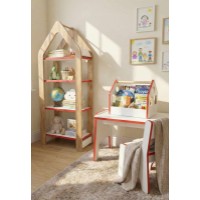 Etajeră Hanah Home Artmtkslhf4 Red imaginea #2 — magazin online Desire.md