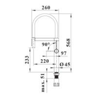 Baterie bucătărie Blanco Culina-S II (527462) imaginea #2 — magazin online Desire.md