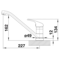 Baterie bucătărie Blanco Daras-F 521751 imaginea #2 — magazin online Desire.md