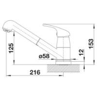 Baterie bucătărie Blanco Daras-S-F 521752 imaginea #2 — magazin online Desire.md