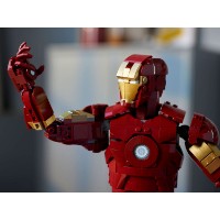 Set de construcție Lego Iron Man Mark 3 Collectors' Edition (76344) imaginea #7 — magazin online Desire.md