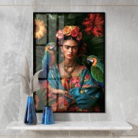 Pictură ArtShop Frida and the Parrots 50x75cm (PALT36-M)
