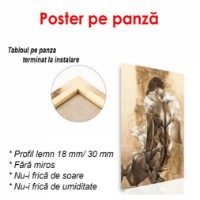 Pictură ArtShop Girl In a Flower 30x60cm (PFA10-XL-PL) imaginea #2 — magazin online Desire.md