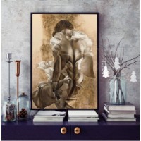 Pictură ArtShop Girl In a Flower 35x70cm (PFA10-L-L)