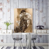 Pictură ArtShop Girl In a Flower 40x80cm (PFA10-M-PL)