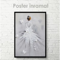 Картина ArtShop Girl In a White Dress 40x60cm (PFA26-L-L) фото №3 — интернет-магазин Desire.md