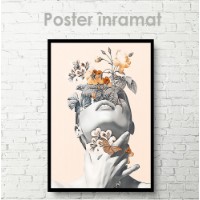 Pictură ArtShop Girl with Flowers 40x60cm (PFA25-L-L) imaginea #3 — magazin online Desire.md