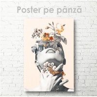 Pictură ArtShop Girl with Flowers 40x60cm (PFA25-L-PL) imaginea #3 — magazin online Desire.md