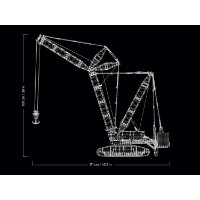 Set de construcție Lego Technic: Liebherr Crawler Crane LR 13000 (42146) imaginea #5 — magazin online Desire.md