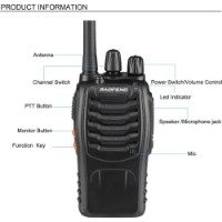 Stație radio portabilă Boafeng BF-88E 1pcs imaginea #9 — magazin online Desire.md