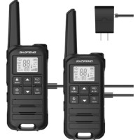 Stație radio portabilă Boafeng FR-22A Black 2pcs imaginea #2 — magazin online Desire.md