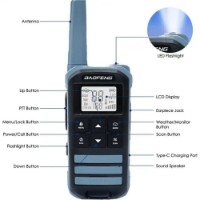Stație radio portabilă Boafeng FR-22A Blue imaginea #4 — magazin online Desire.md