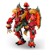 Set de construcție Lego Wyldfyre's Transforming Dragon Mech (71868) imaginea #2 — magazin online Desire.md