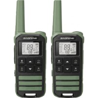 Stație radio portabilă Boafeng FR-22A Green 2pcs