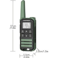Stație radio portabilă Boafeng FR-22A Green 2pcs imaginea #3 — magazin online Desire.md