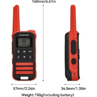 Stație radio portabilă Boafeng FR-22A Red 2pcs imaginea #5 — magazin online Desire.md