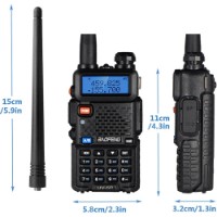 Stație radio portabilă Boafeng UV-5R 1800 мАч Black imaginea #5 — magazin online Desire.md